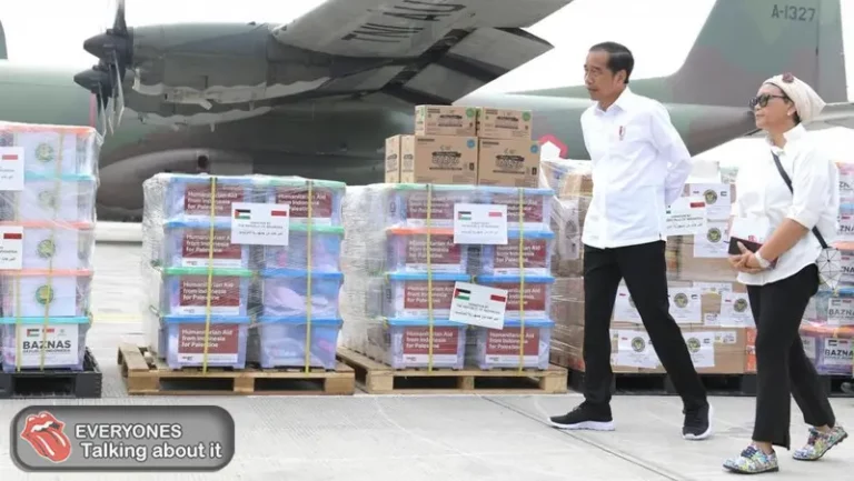 Presiden RI Joko Widodo Resmi Kirim 51,5 Ton Bantuan, Presiden Jokowi : Indonesia Akan Terus Bersama Palestina