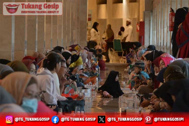 Ada 4.000 - 6.000 Boks Takjil Gratis di Masjid Istiqlal Sepanjang Ramadhan 2024